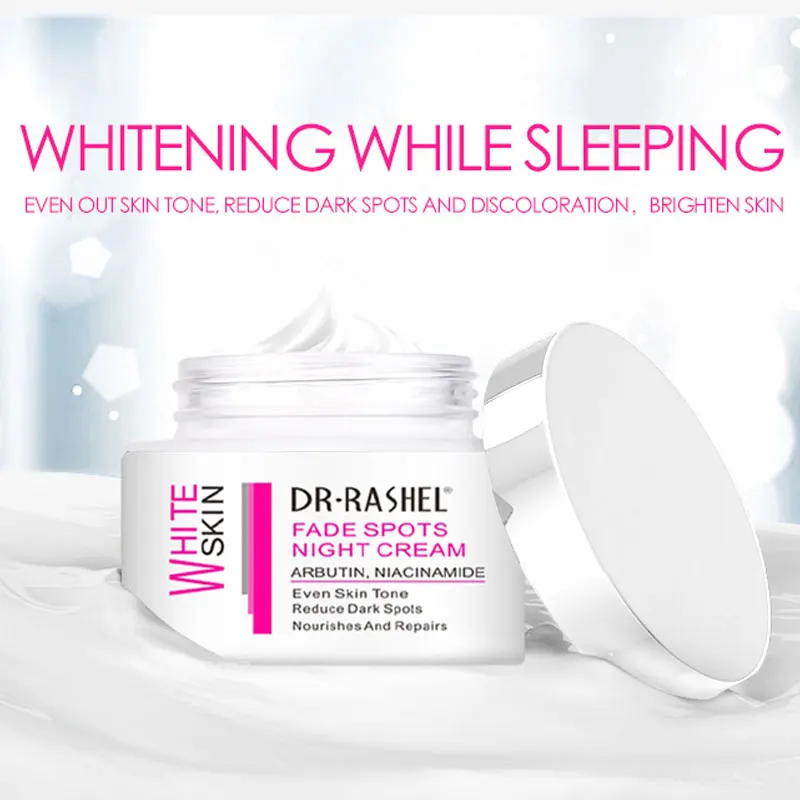 

50g Fade Spots Night Cream Reduce Dark Spots Deep Moisturizing Hydration Collagen Brighten Tone Reduce Fine Lines Skin Care