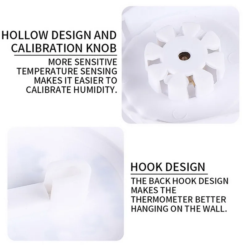 Настенный термометр-гигрометр комнатная настенная Погодная станция для дома |