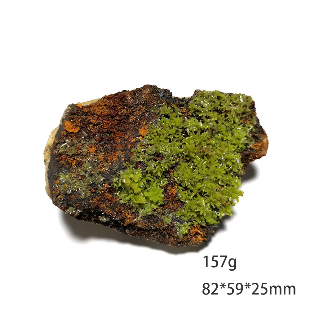 

157g A1-1b Natural Pyromorphite Mineral Specimens for Rare Collections Gift From Guangxi Province China