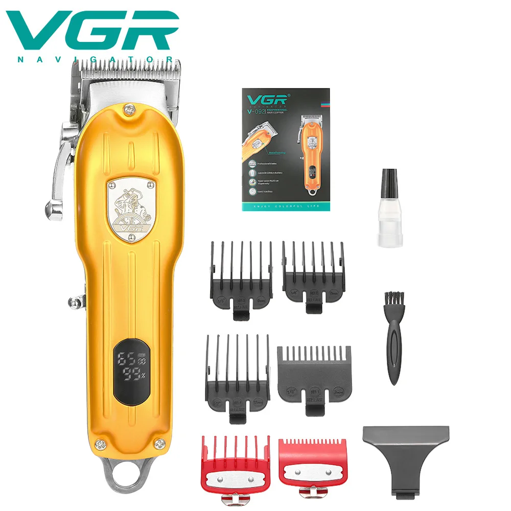 

Cordless professional hair clipper taper lever hair cutting machine hair trimmer for men electric haircut barber salon tool