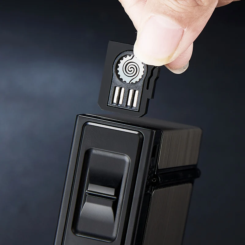 Перезаряжаемая Зажигалка со сменной спиральной нагревательной спиралью 20