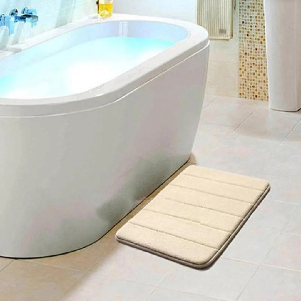 Коврик для ванной с эффектом памяти Противоскользящий коврик сильным