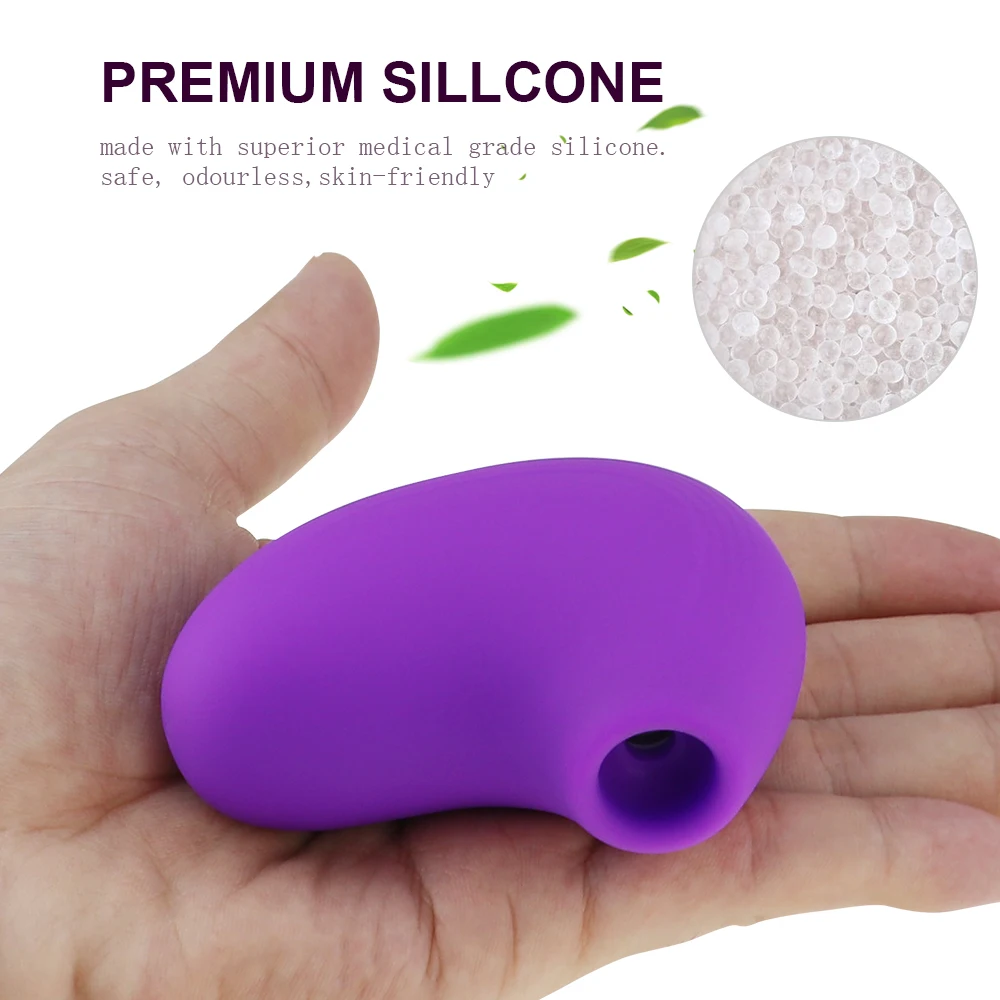 

Clitoral Sucking Vibrator for G spot and Clit Massager Nipple Stimulation Portable 10 Patterns Waterproof Sex Toys for Woman
