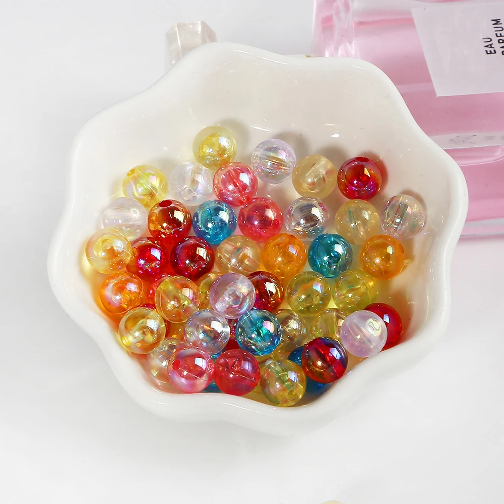 Круглые акриловые шарики карамельного цвета 50/100 шт./лот 6/8/10 мм круглые свободные