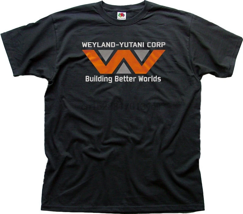 Новинка 2018 модная черная хлопковая Футболка с инопланетянином прометеусом