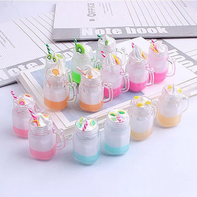 

New Arrival！Dollhouse Miniature Mini Ice Cream Cups Model Pretend Play Food Accessories Miniature Food Play Toy
