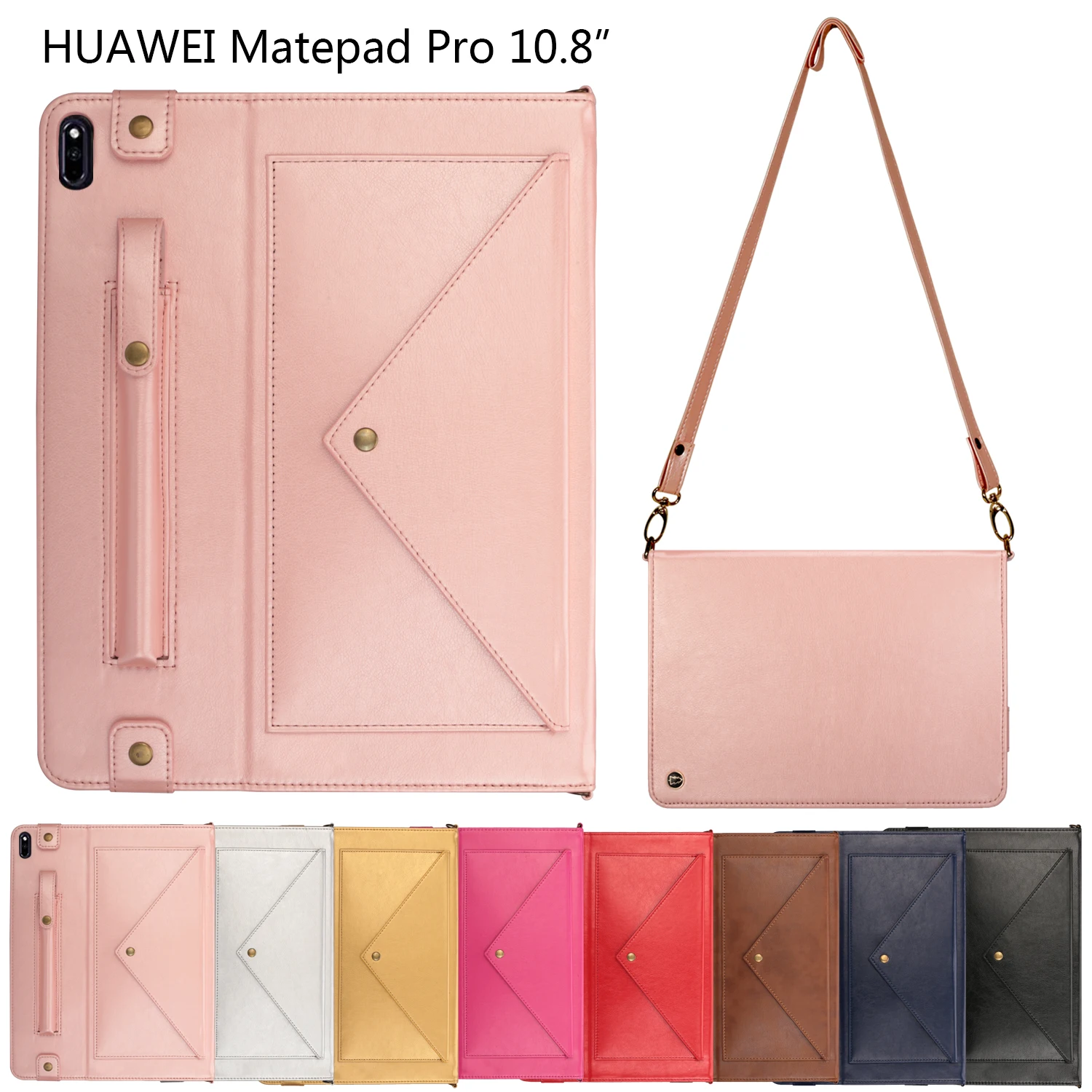 

Для Huawei Pad MatePad Pro M6 10,8 дюймов Универсальный высококачественный деловой однотонный защитный чехол