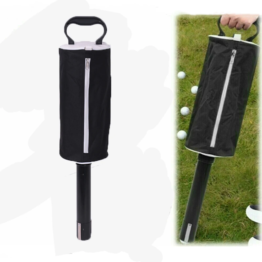 

70CM Portable Golf Ball Picker Suction Cup Bag Golf Ball Shag Bag Golf Ball Retriever Golf Balls Pick-up Tools Training Aids