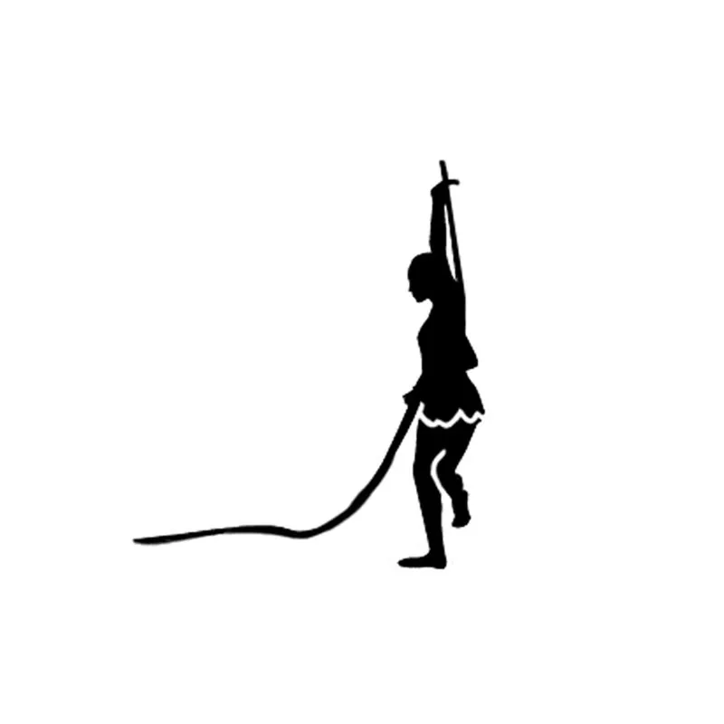 Интересные гимнастические Декорации для Авто/бампера/окна виниловые наклейки DIY