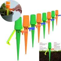 auto drip irrigation systeme adjustable flow dripper for household greenhouse garden plant flower watering kits waterers