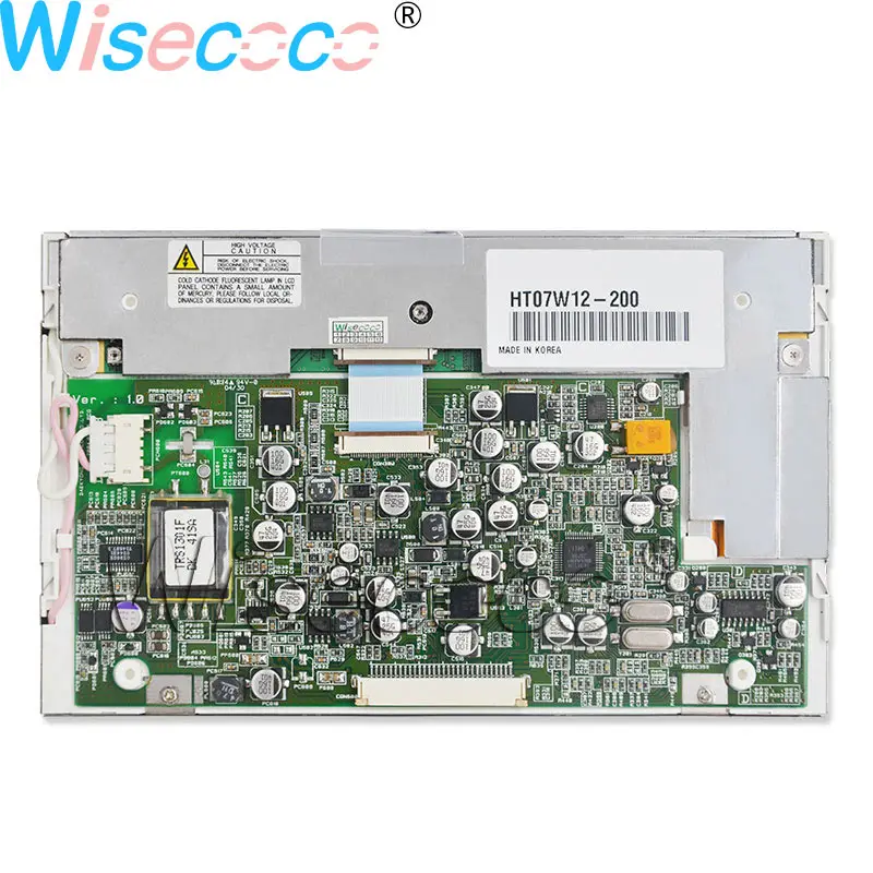 Wisecoco-m&oacute;dulo LCD TFT de HT07W12-200 de 7 pulgadas, resoluci&oacute;n de 480x234, 30 Pines, nuevo-0