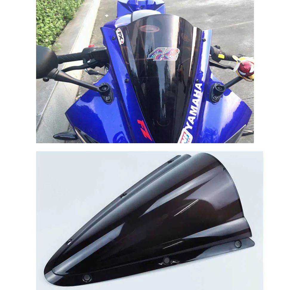 Ветровое стекло для Yamaha YZF R125, ветровое стекло, дымовой иридий 2008 2009 2010 2011 2012 2012 2014 2013 2015 2016 2017 201