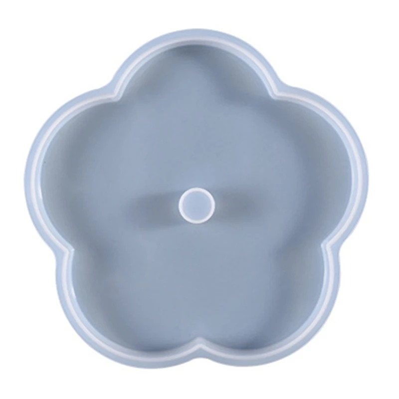 

Creative Rotating Axis Flower Coaster Epoxy Resin Mold Cup Mat Silicone Mould DIY Crafts Ornaments Home Decorations Mold
