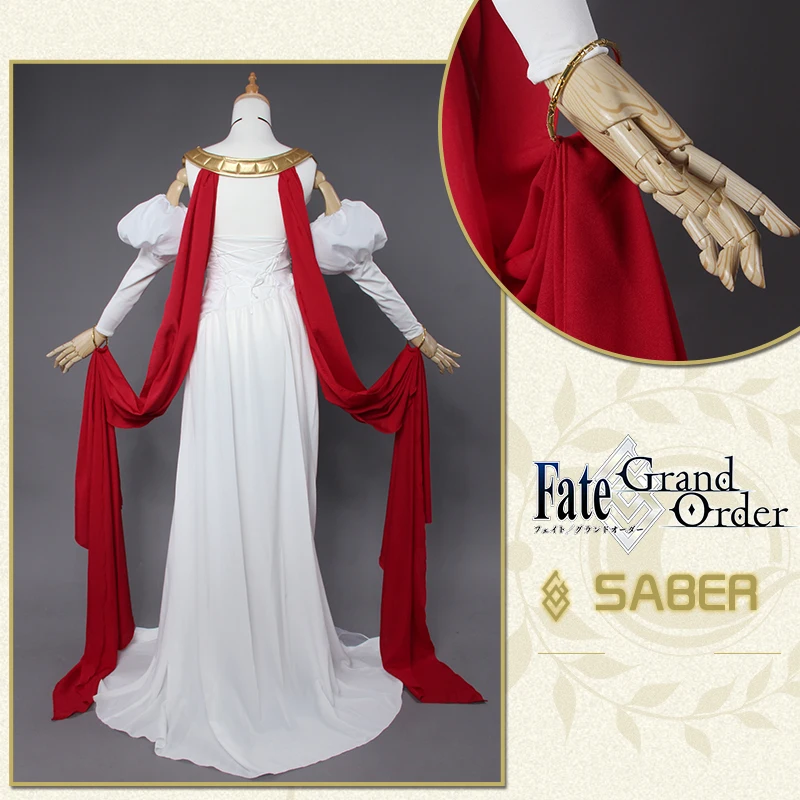 Аниме Fate Grand Order Saber Cosplay Nero Costume Fgo Extra |