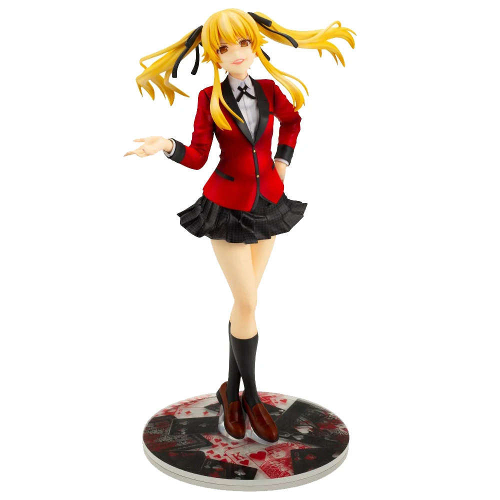 1/8 Kotobukiya ARTFX J Kakegurui Jabami Yumeko Saotome Meari фигурки из принта Редкие точки детские сборные