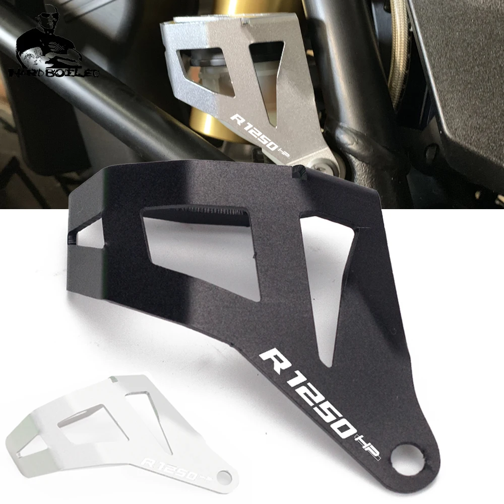 

2022 Motorcycle accessories CNC Rear Brake Fluid Cover Reservoir Guard Protective For BMW R1250GS HP R 1250 GS R 1250GS R1250 GS