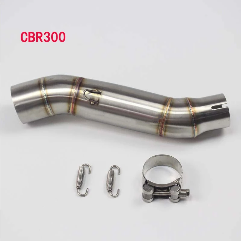 Бесплатная доставка CBR300 CB300 CB300R CBR400 CBR500 выхлопная труба из нержавеющей стали 50 8