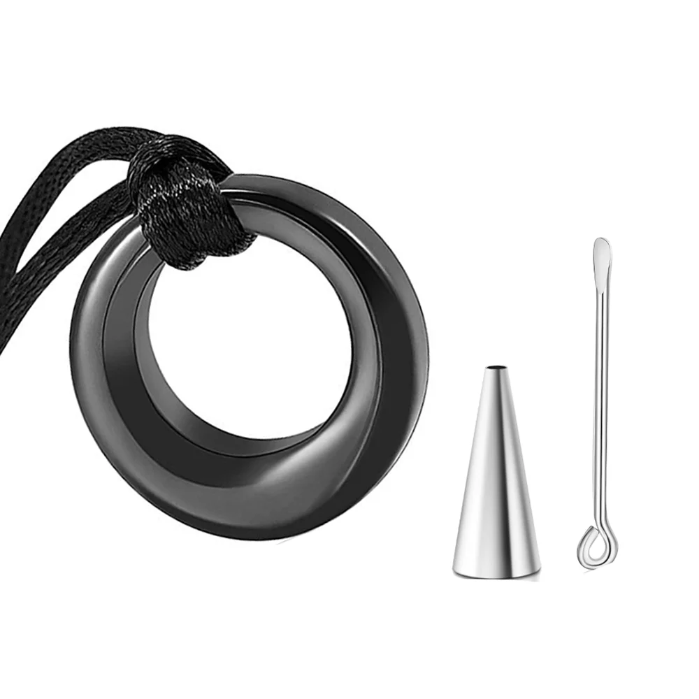 Круг вечности жизни кремационная Ювелирная урна из нержавеющей стали ожерелье