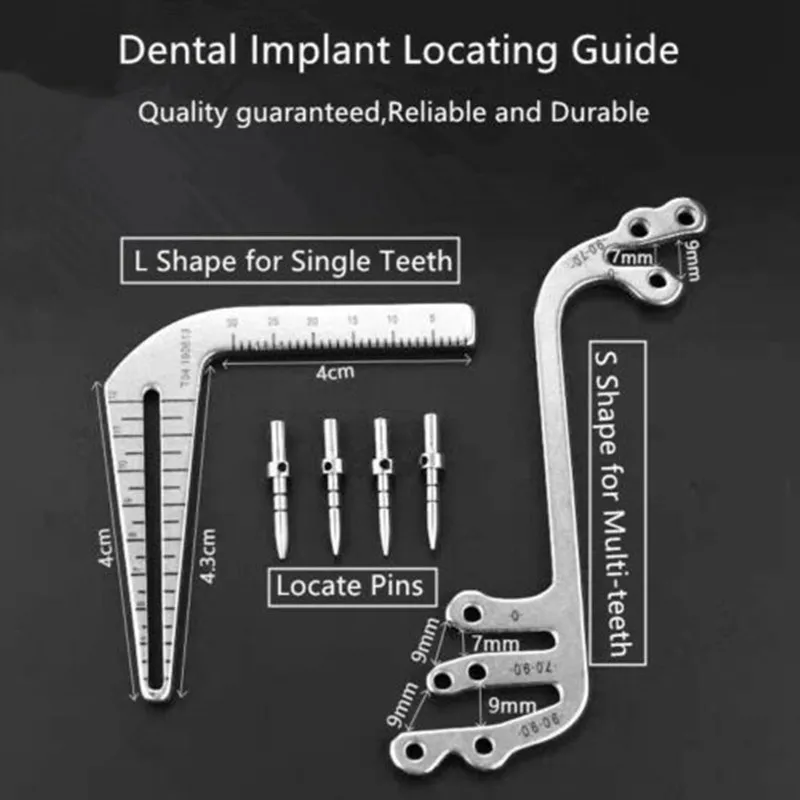 

Dental Gauge Implant Drilling Guide Locator Parallel Depth Pins