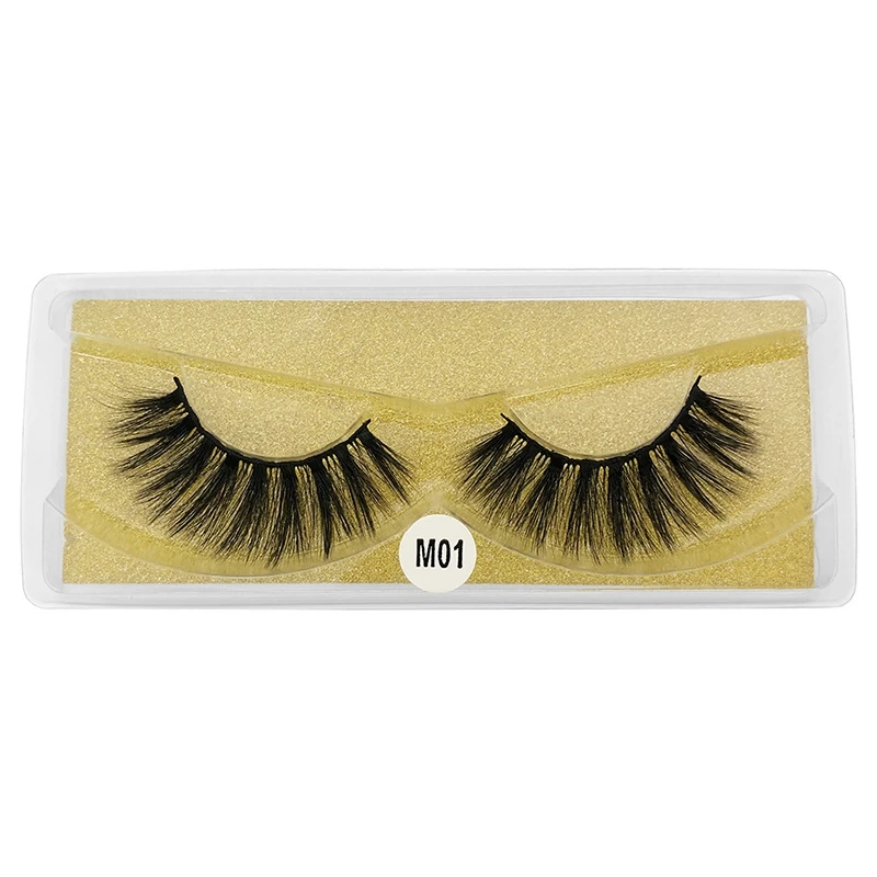 

Mink Eyelashes 10Pairs 3D Mink Lashes Natural Mink Eyelashes Pack False Eyelashes Makeup False Lashes