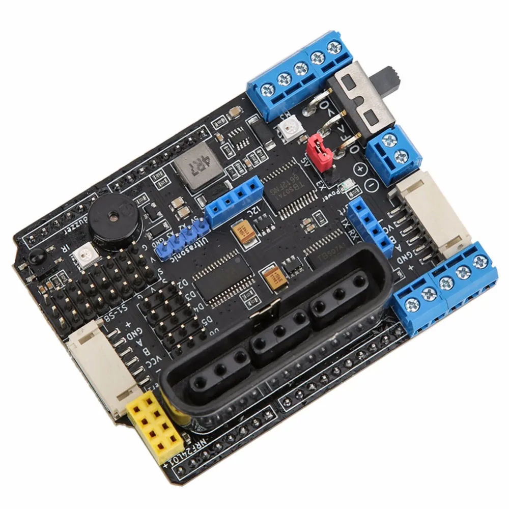 5V 4-полосная TB6612 модуль постоянного тока привода PS2 мотор контроллер доска подходит для Arduino Nano V3.0 мотор драйвер модуль