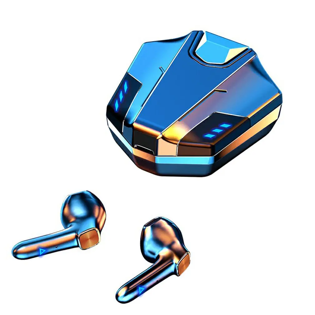 

TWS True Wireless Headphone Bluetooth-compatible 5.0 Binaural Noise Reduction Wireless Earbuds Touch Control Gaming Headphones