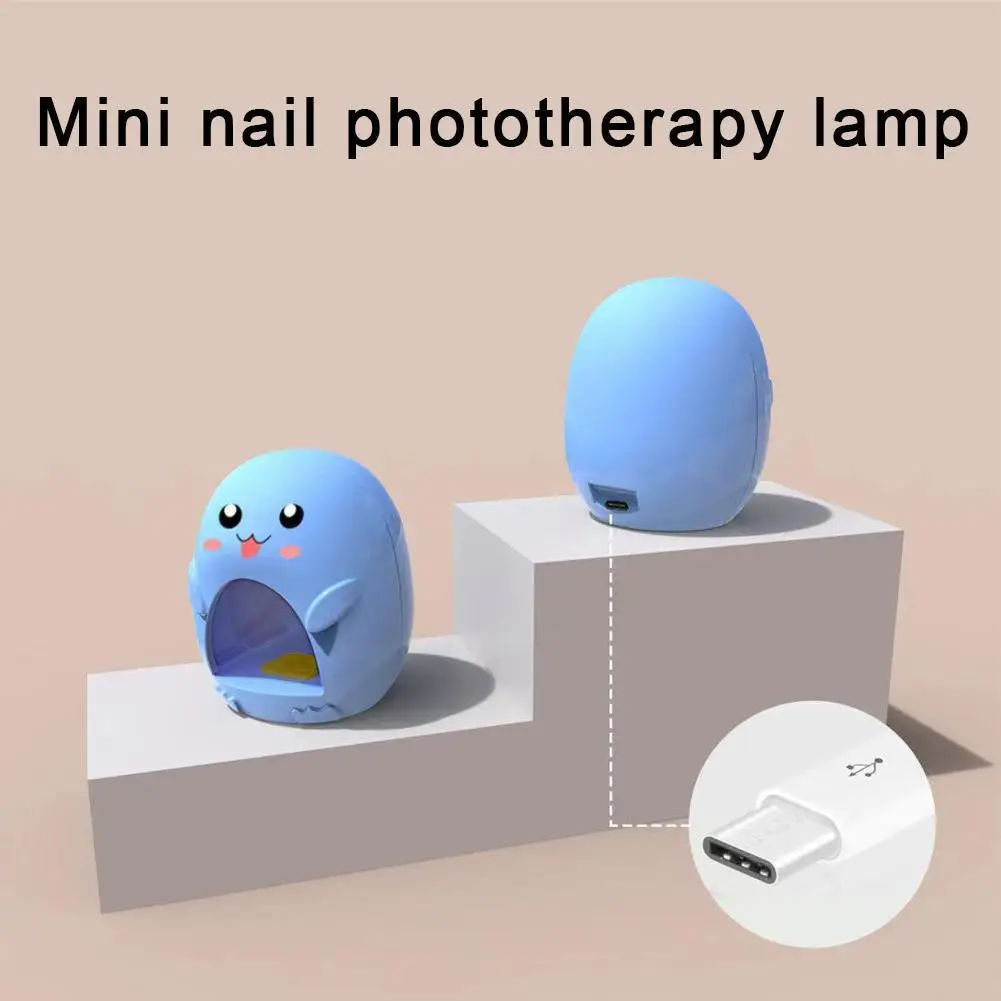 

Phototherapy Machine Mini Manicure Lamp Phototherapy Lamp Usb Sun Lamp LCD Quick Drying Nail Polish Baking Lamp
