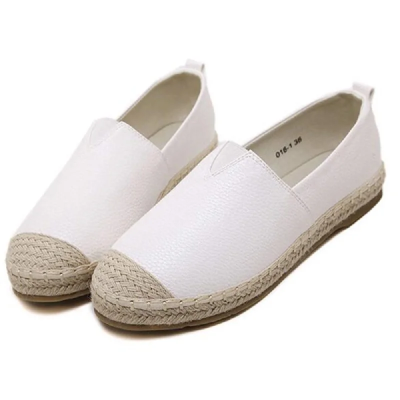 Женские туфли в рыбацком стиле на плоской подошве большие размеры XL 33 43 весна