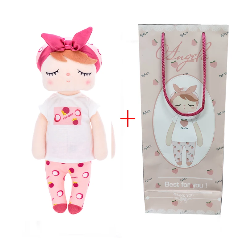 Metoo фрукты Ангела Кролик Кукла Мягкие игрушки плюшевый Арбуз Свежий милый кролик