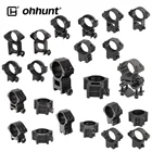 Ohhunt охотничьи кольца для прицела 25,4 мм 30 мм высокий средний низкий профиль планка Пикатинни ласточкин хвост крепление тактические аксессуары