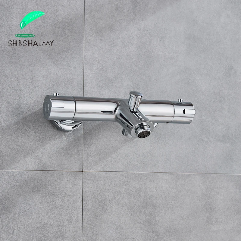 Термостатический смеситель для душа смесительный клапан ванной комнаты Длинный