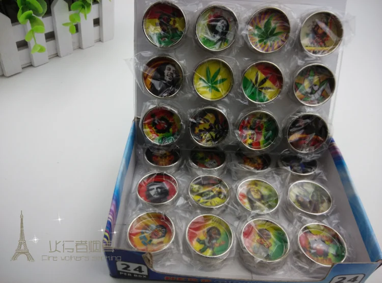 Новинка 2 шт./лот (диаметр 3 см) миниатюрная 2-слойная металлическая измельчитель