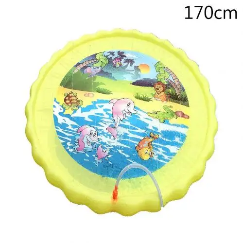 100 см Открытый Газон пляж морские животные надувной водный спрей для