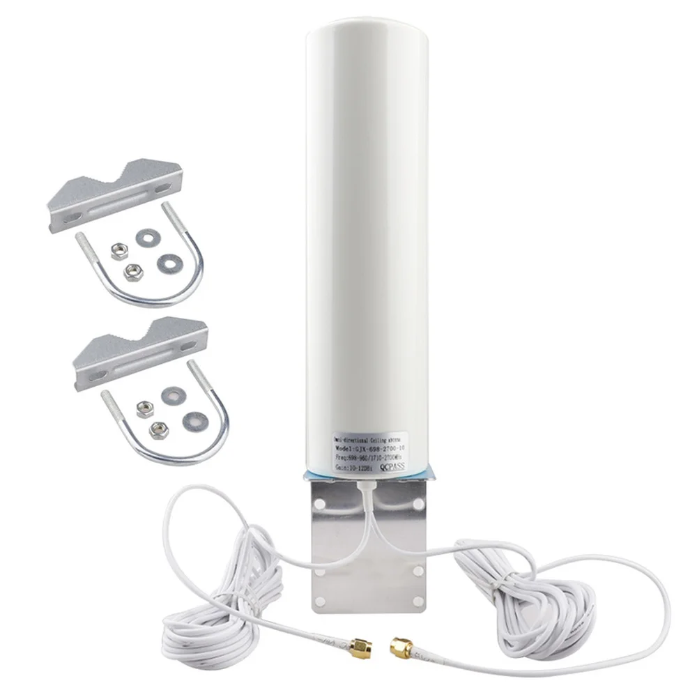Антенна Wi Fi CRC9 4G LTE SMA 12 дБи Omni 3G TS9 папа 2 4 ГГц для Huawei B315 E8372 E3372 кабель 5 м|Антенны