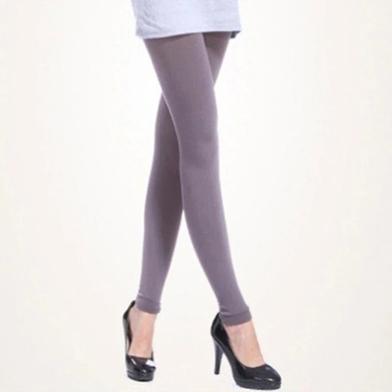 Women 120D Spring Autumn Tight Pantyhose Thin Leg Tights Candy Color Collant Femme Sexy Calzas Thick Medias