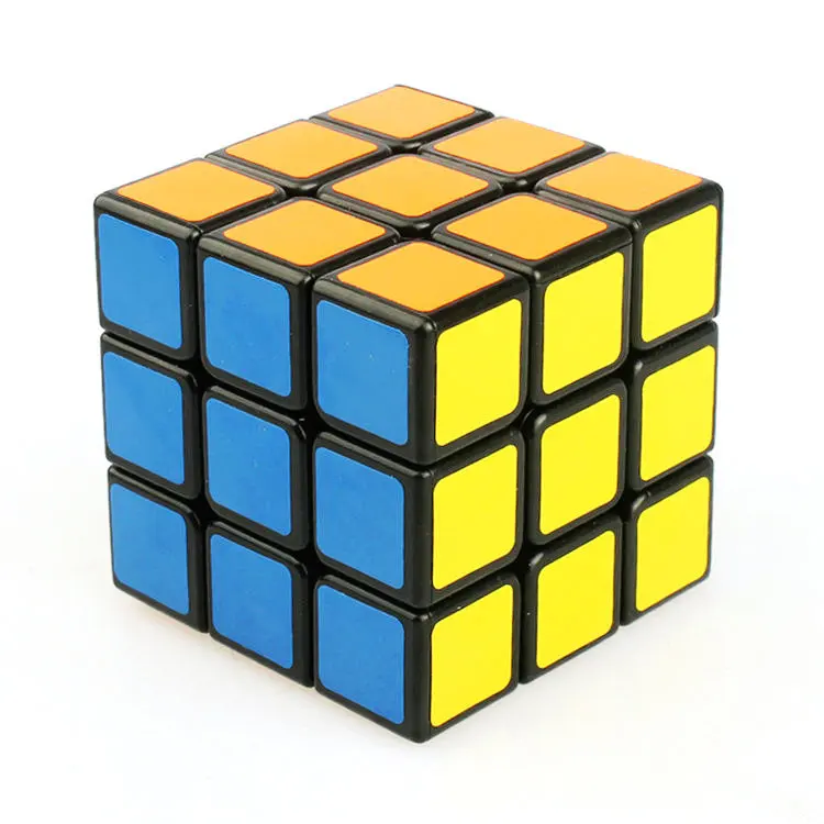 Shengshou Aurora 3x3 cube Black Speed ПВХ наклейка Cubo Magico обучающая игрушка идея подарка Прямая