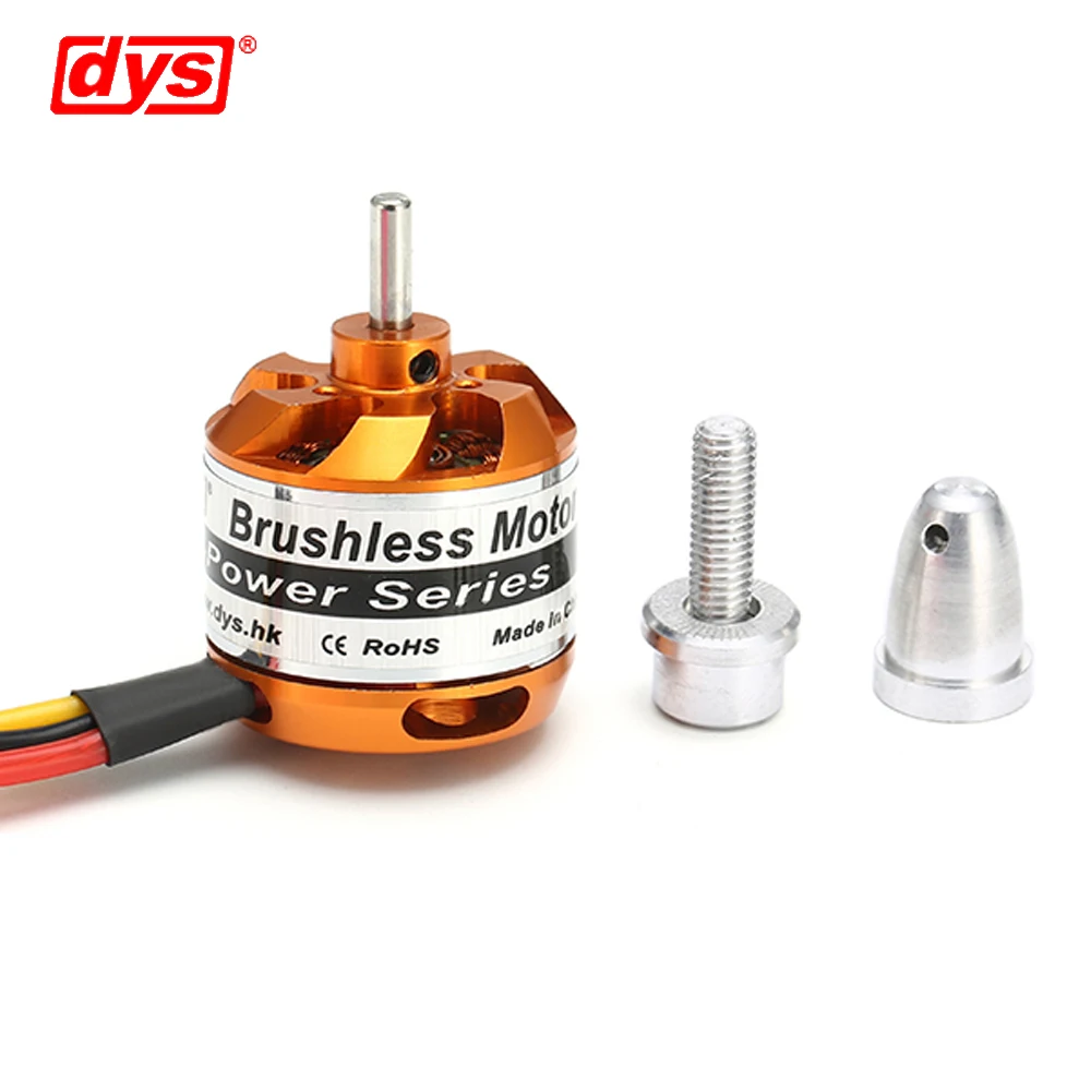 DYS D2826 930KV 1000KV 1400KV 2200KV 2 3S 3 175mm вал бесщеточный двигатель для радиоуправляемого