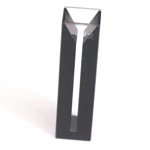 700ul 10 мм дорожка внутри Светильник Ширина 2 мм УФ JGS1 Фотоэлементы черные стены с крышкой спектрофотометрыn