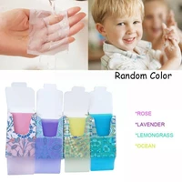 hand washing tablets soap cleaning tablets washing clean portable paper mini hand 25pcs soap boxe bath disposable y8u2