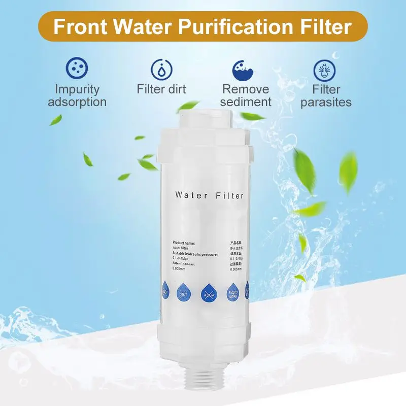 

5/15 Level Water Filter Purifier Bathroom Shower Filter Bathing Water Treatment Health Softener Chlorine Removal Water Purifiers