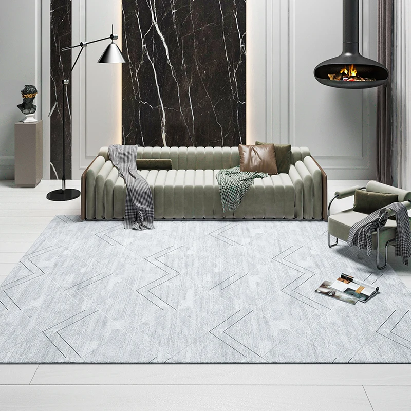 

Modern Minimalist Light Luxury Printing Nordic Ins Style Living Room Sofa Coffee Table Fashion Bedroom Home Abstract High-End Ca