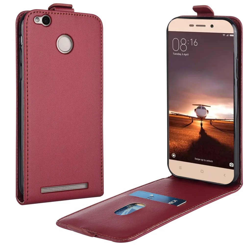 Вертикальный чехол-книжка для Xiaomi Redmi 3 S (3X) 2016031 5 '' кожаный чехол 3X X