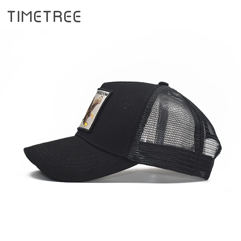 Бейсбольная Кепка унисекс с вышитыми животными милая Бейсболка для мужчин и