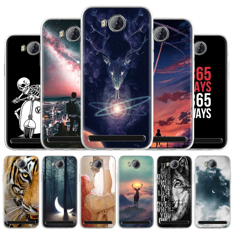 

Phone Case For Huawei Y3 II Y3 2 Y3II Y3 2nd Honor Bee 2 LUA-L02 LUA-L03 LUA-L21 LUA-L22 LUA-U22 4.5" Silicone Soft TPU Cover