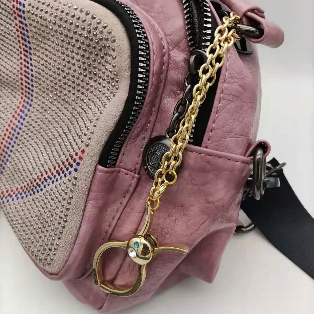 

Зажим для перчаток из цинкового сплава ручная работа Подвеска для рюкзака аксессуары индивидуальная цепочка