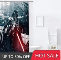 may the force be with you fan gifts customization home garden household merchandise bathroom products shower curtains waterproof