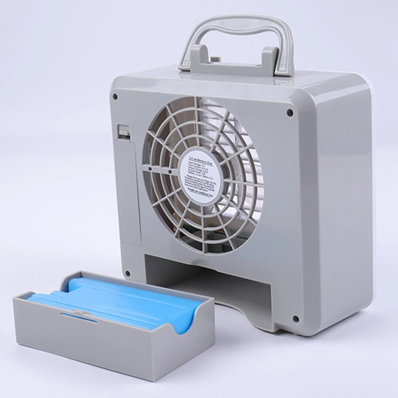 

USB Charging Fan Ice Crystal Cooling Air Conditioning Fan, Suitable for Home Office Bedroom Travel