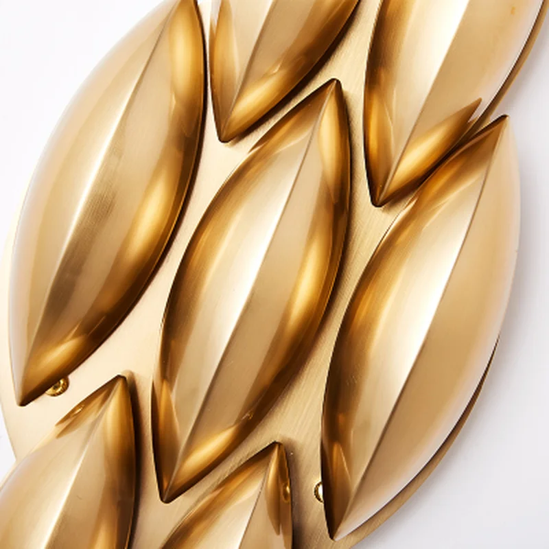 Постмодерн американский креативный Простой настенный светильник золотой свет