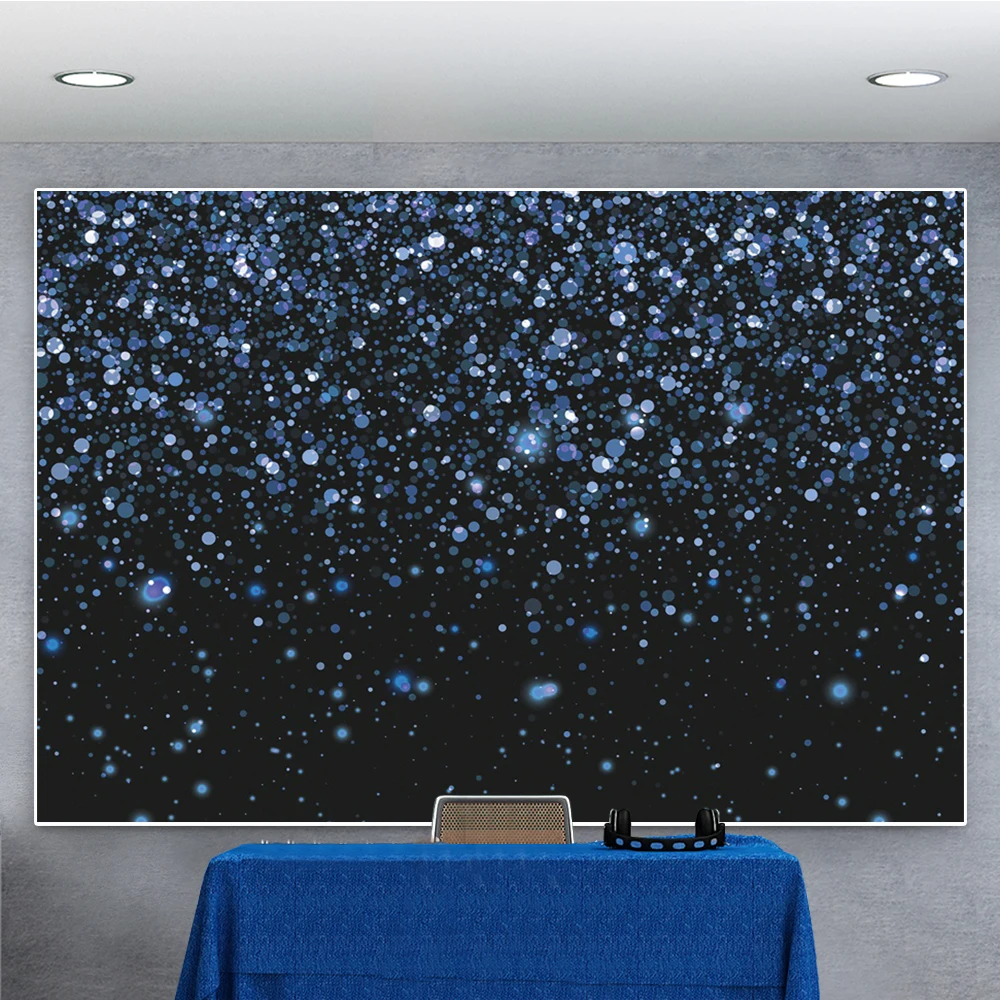 

Yeele Polka Dots Light Bokeh Black Photocall Birthday Photography Backdrop Photographic Decoration Backgrounds For Photo Studio