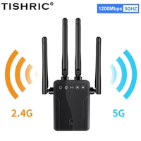 tishric 1200mbps router vpn wifi booster long range wifi repeater amplifier wifi extender 2 45g wireless repeater router